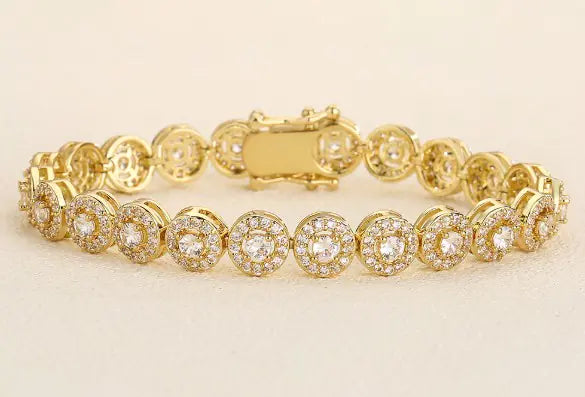 Full Inlaid AAA Zircon Bracelet